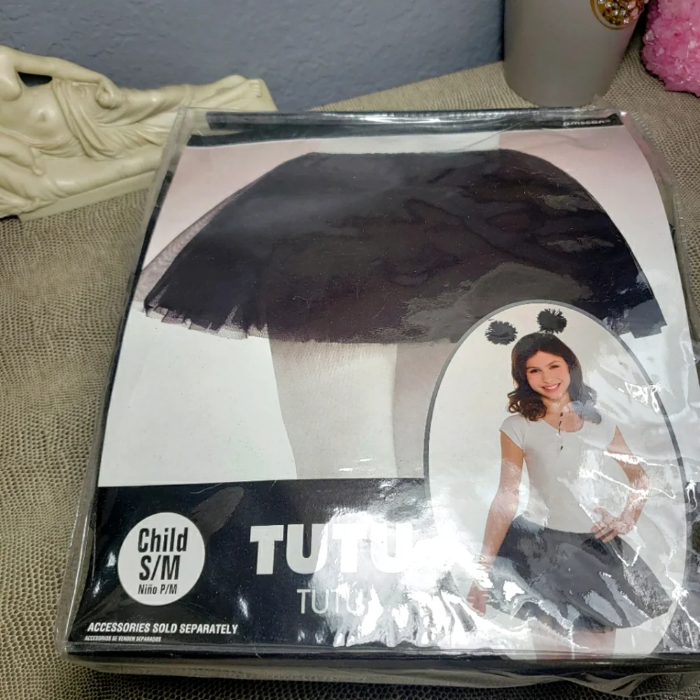 Girls Black Tutu sz S/M